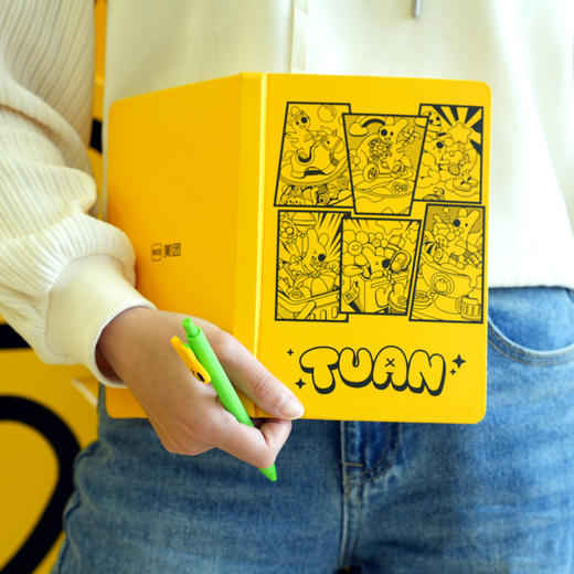 袋鼠团团六宫格A5笔记本 商品图1