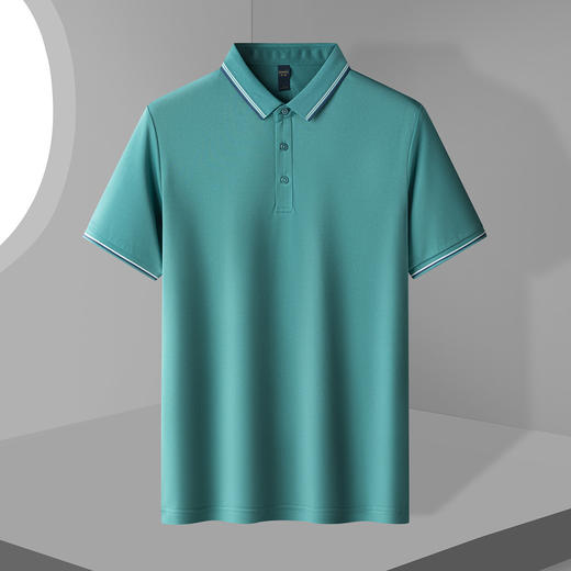 【福利款】罗蒙男士提孔双面领polo衫男短袖男夏季薄款速干t恤男短袖 商品图2
