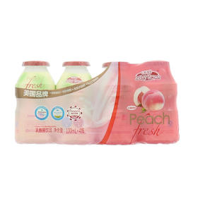 界界乐乳酸菌饮料（水蜜桃味）100ml×4瓶
