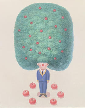 戴大山《树先生1》原作