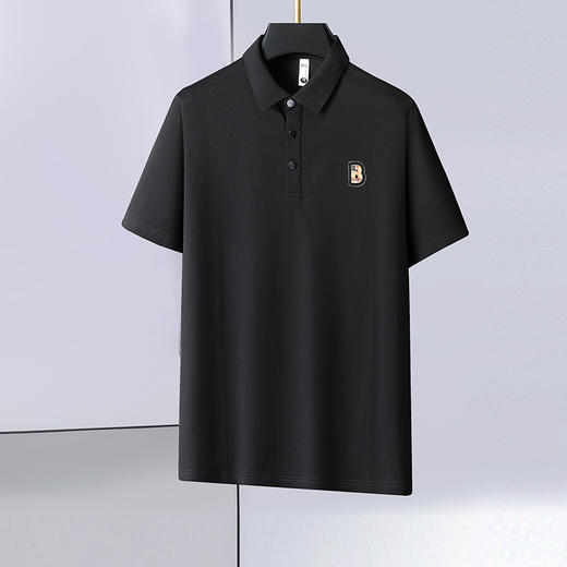 【Q】【新款DX】大依优型大码男装潮款短袖Polo衫翻领加肥加大透气吸汗夏季上衣半袖t恤夏装 商品图0