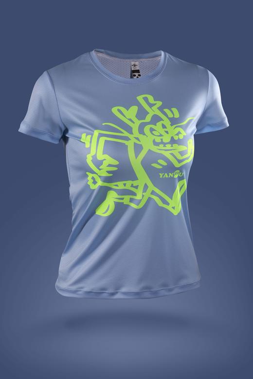 严素快干跑步TEE，LongRunner长跑人，短袖T恤 男/女款 速干快干 严素态度 商品图1