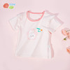 贝贝怡女童短袖2024夏季新款薄款甜美可爱圆领t恤女ZB2DS023 商品缩略图3