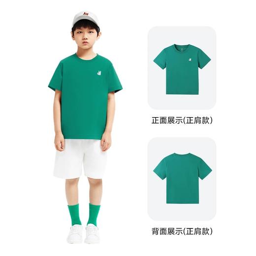 【超舒衣·合体速干短T】男女童透气速干全棉T恤新款安奈儿童装实体店同款AM421871 商品图9