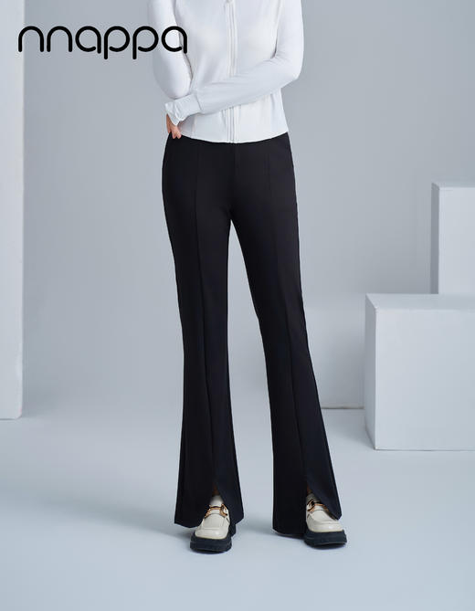 锦纶冰凉斜纹9分喇叭裤PA29279 商品图1