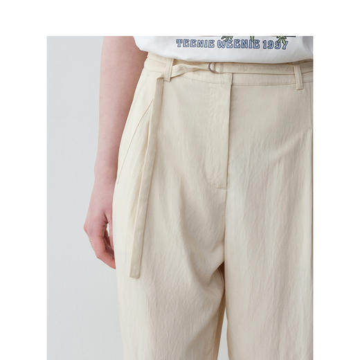 TeenieWeenie小熊简约休闲裤女夏季女长裤TTTC242401T 商品图4