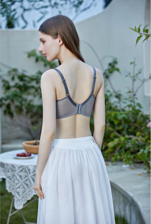 【第二件 0 元｜ 满2件 5 折】【B杯单件】【秀黛】夏日微风无钢圈薄杯文胸L5110027B【门店同款】 商品图5