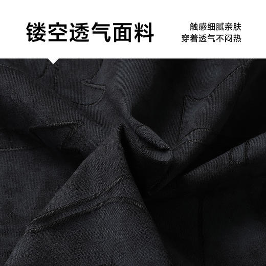 【新款DX】大依优型大码男装潮款镂空短袖T恤圆领加肥加大透气吸汗夏季上衣半袖t恤夏装 商品图3