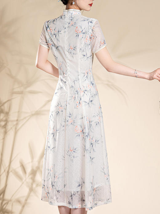 2024年轻中国风新款气质少女小清新优雅改良小个子旗袍 KK-2067 商品图3