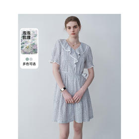TeenieWeenie小熊简约连衣裙女夏季女短裙TTOW242404T