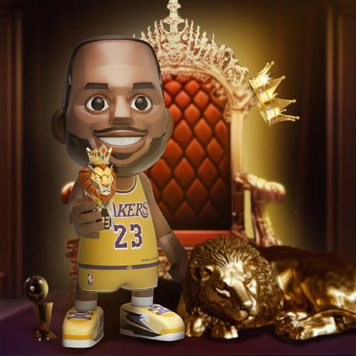 王牌化身 moneyball手办 1000% 詹姆斯 限量500体 商品图2