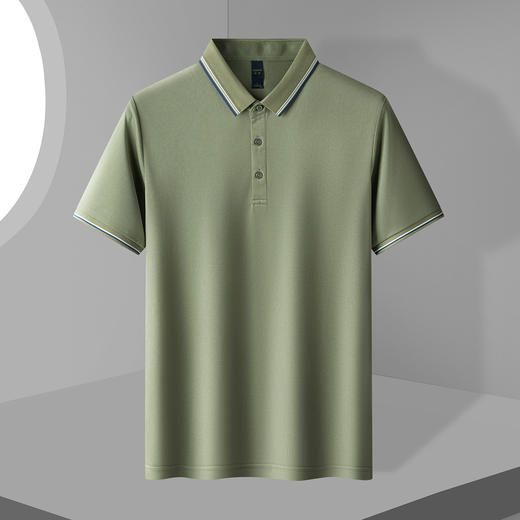 【福利款】罗蒙男士提孔双面领polo衫男短袖男夏季薄款速干t恤男短袖 商品图3