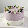 新品『蓝莓满满』生日蛋糕   蓝莓奶油，蓝莓果酱 商品缩略图0