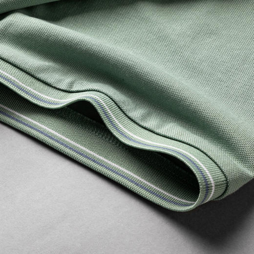 【含桑蚕丝】罗蒙男士夏季polo衫男短袖大众休闲男士t恤短袖polo衫 商品图4