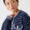 Jcrew 小香风针织外套 白色特价￥599直邮到手 商品缩略图2