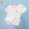 贝贝怡女童短袖2024夏季新款薄款甜美可爱圆领t恤女ZB2DS023 商品缩略图4