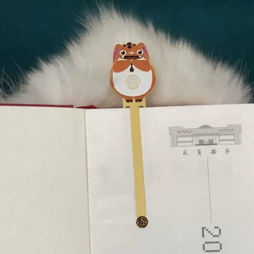【韶关市博物馆文创】乐憨兽书签可爱创意简约卡通镂空精美学生用纪念礼物 商品图1