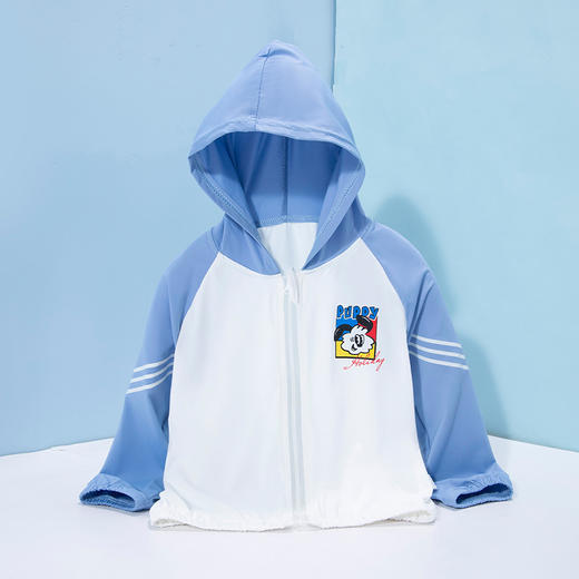 贝贝怡男童春夏季新款遮阳皮肤衣舒适透气外套上衣ZB2DS026 商品图3