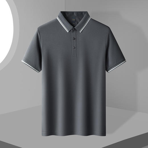 【福利款】罗蒙男士提孔双面领polo衫男短袖男夏季薄款速干t恤男短袖 商品图7