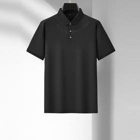 【新款DDA】大依优型大码短袖Polo衫翻领加肥加大男士大号弹力透气舒适夏季半袖透气
