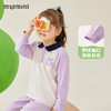 【80-140】【MQDmin】女童春秋长袖t恤撞色插肩袖POLO衫（95%棉 5%氨纶） 商品缩略图8