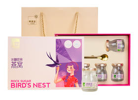 华润堂 补健良坊 冰糖即食燕窝 240克（40克x6瓶）