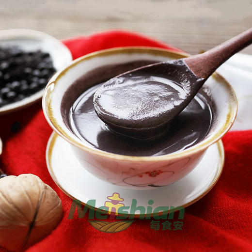 每食安芝麻核桃黑豆粉600g罐装 商品图2