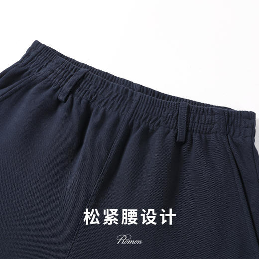 罗蒙春秋男装松紧腰系带休闲裤男士学院风户外运动裤男 商品图6