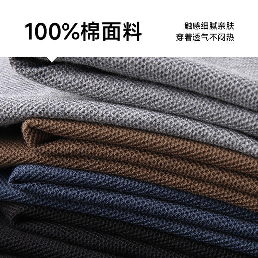 【100%棉】【新款DK】大依优型大码男装短袖Polo衫翻领加肥加大透气吸汗夏季上衣半袖t恤夏装 商品图3