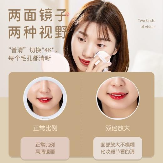 绿巨能（llano）便捷式双面化妆镜 商品图5