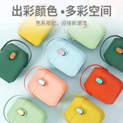 【多色！便携奶粉储存罐】婴儿储存奶粉盒大容量宝宝辅食米粉零食收纳盒便携外出防 潮密封罐 商品图1