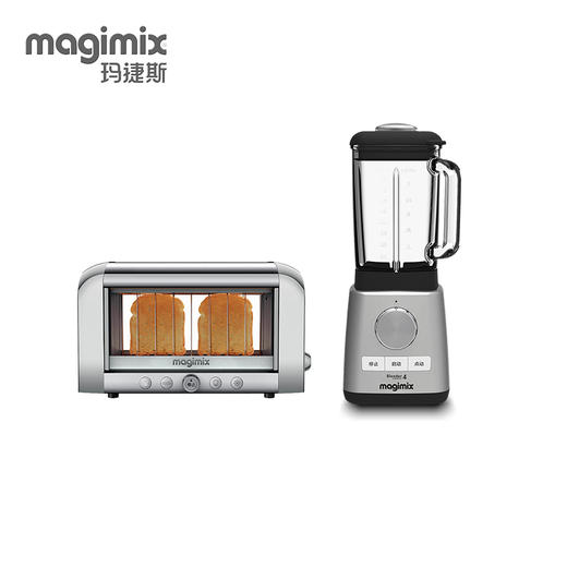 Magimix情调早餐套组-玛捷斯破壁机+面包机（颜色调换请联系客服） 商品图2