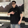 【Q】【新款DX】大依优型大码男装潮款短袖Polo衫翻领加肥加大透气吸汗夏季上衣半袖t恤夏装 商品缩略图0