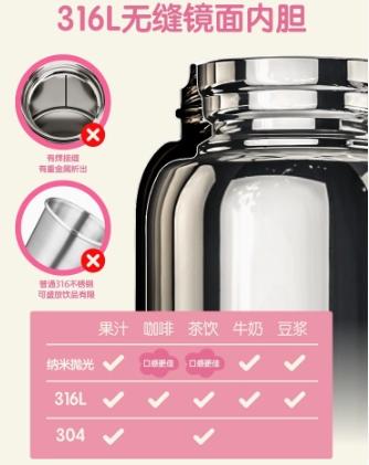 uooha随行双饮保温杯魔法小不点-紫色 商品图1