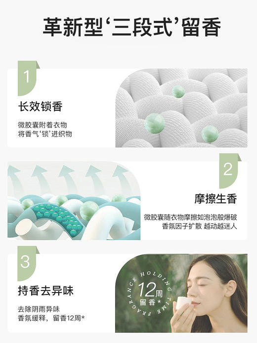 碧港biocoo衣物留香珠  持久香味除螨抑菌护衣柔顺洗衣服家用凝香珠1.27 商品图2