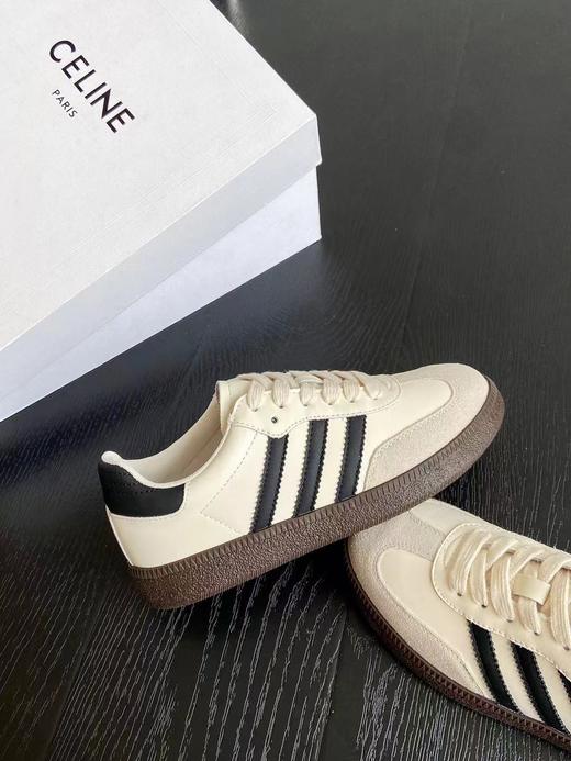 【百图lulu定制】【德训鞋】黑白灰配色 随便一搭就很有风格 牛皮鞋面 头层猪皮鞋垫 板鞋 商品图10