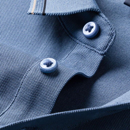 【含桑蚕丝】罗蒙男士夏季时尚polo衫男短袖休闲男士t恤短袖polo衫 商品图13