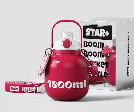 世大家BoomBoom桶世大家红色1800ml 商品图0