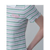 TeenieWeenie小熊条纹字母POLO衫T恤女夏季女t恤TTHA242410T 商品缩略图4