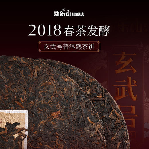 勐乐山普洱2024年玄武熟茶357g 商品图1