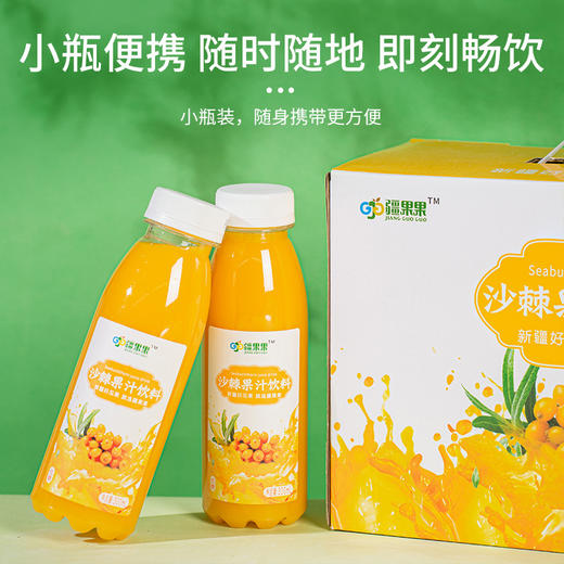 疆果果 沙棘果汁300ml*10 商品图4