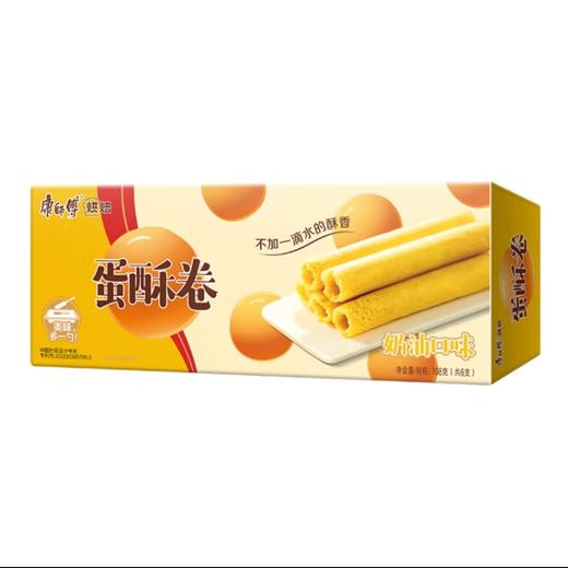 康师傅蛋酥卷奶油口味108g 商品图0