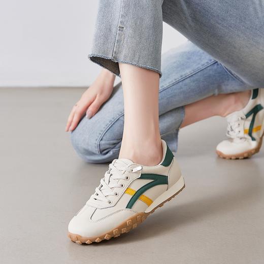 ZHR则则舒适女鞋2024春季新款时尚百搭休闲运动鞋低帮软底板鞋女 商品图6