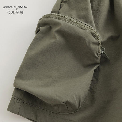 【超轻速干】马克珍妮男童城市户外工装五分短裤速干裤夏装240807 商品图4