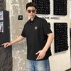 【Q】【新款DX】大依优型大码男装潮款短袖Polo衫翻领加肥加大透气吸汗夏季上衣半袖t恤夏装 商品缩略图1