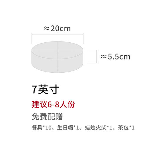 福寿延年·水果奶油蛋糕   【如需外出请加购保温包】 商品图7