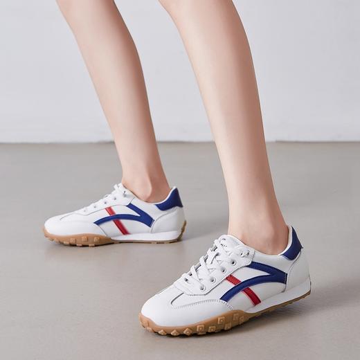 ZHR则则舒适女鞋2024春季新款时尚百搭休闲运动鞋低帮软底板鞋女 商品图1