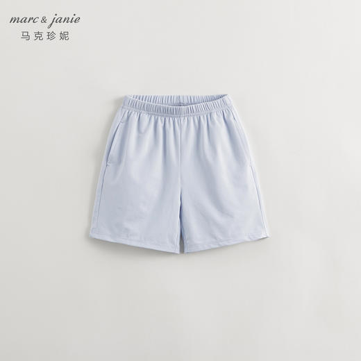 马克珍妮男童休闲渐变网眼运动短袖套装2件套2024夏装新款240618 商品图2