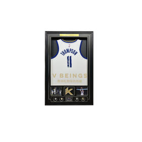 收藏系列 汤普森 勇士队11号白色球迷版 亲笔签名球衣