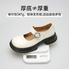 ZHR则则玛丽珍小皮鞋2024春季新款气质复古百搭英伦浅口单鞋厚底 商品缩略图10